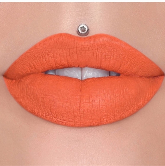 Jeffree Star Velour Liquid Lipstick, Color Tangerine Queen-Tangerine Orange NIB - Picture 2 of 5